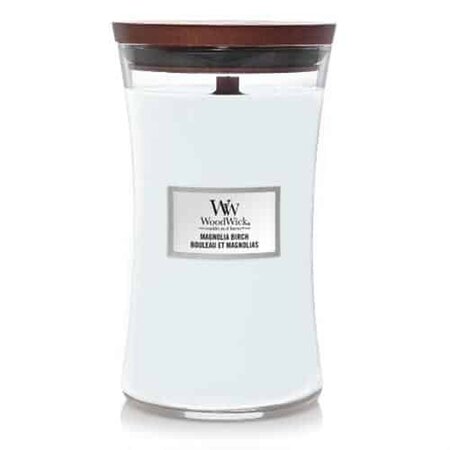 WoodWick Large Candle Magnolia Birch