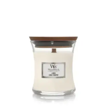 WoodWick Linen Mini Candle