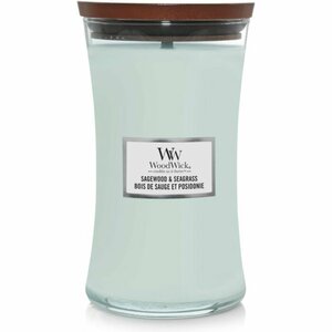 WoodWick Sagewood & Seagrass Large Candle