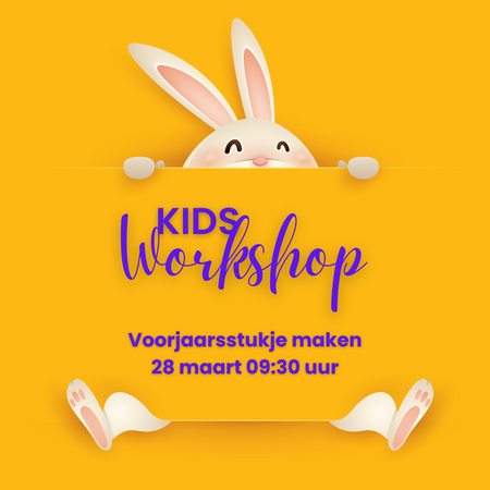 Workshop kids voorjaar - 28 maart