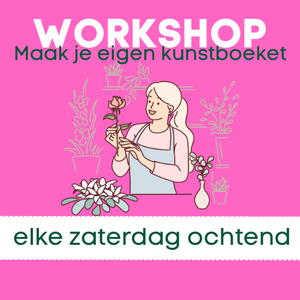 Workshop maak je eigen zijden boeket