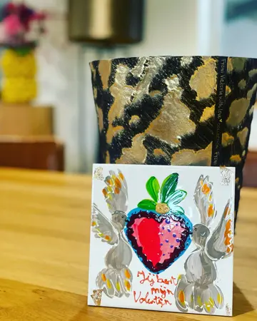 Workshop tegeltje - kunst van Marianne - 8 april - afbeelding 1