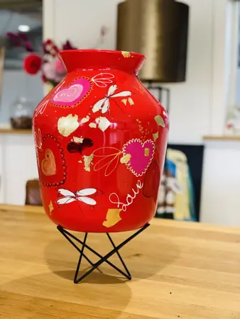 Workshop vaas - kunst van Marianne - 21 maart - 11:30 uur - afbeelding 9