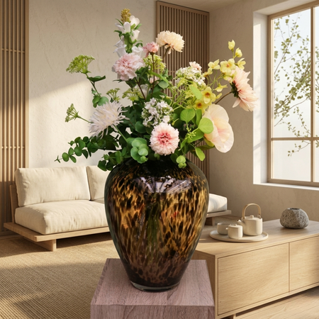 Zijden Boeket Wit Lichtroze sfeer