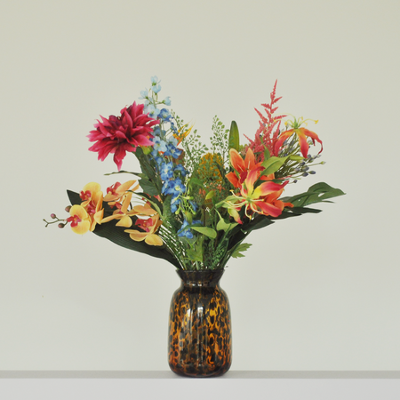 Zijden Kunstboeket -  Exotic Mix - afbeelding 2