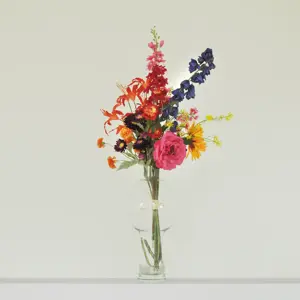 Zijden Kunstboeket - Paradise Glow - afbeelding 3