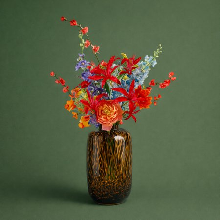 Zijden Kunstboeket - Tropical Bloom - afbeelding 1